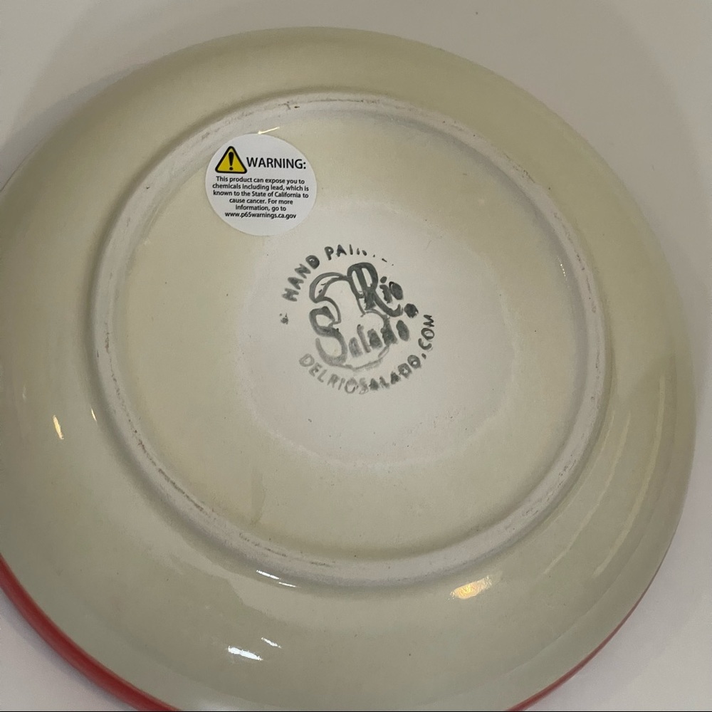 Del Rio Salado HandPainted Serving Bowl - Picture 8 of 9